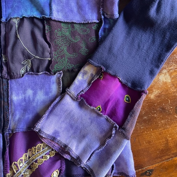 Vintage Ark Hippie patchwork sweater. - Picture 2 of 7